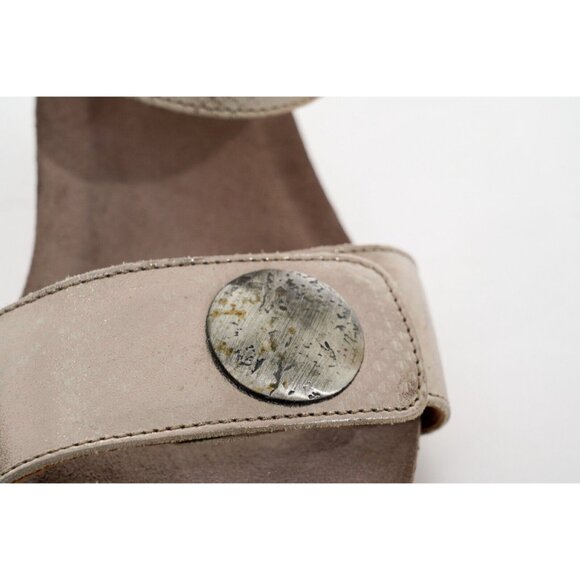 Taos Carousel 2 Wedge Leather Sandals Women's Sz 11 Shoes - Picture 7 of 16